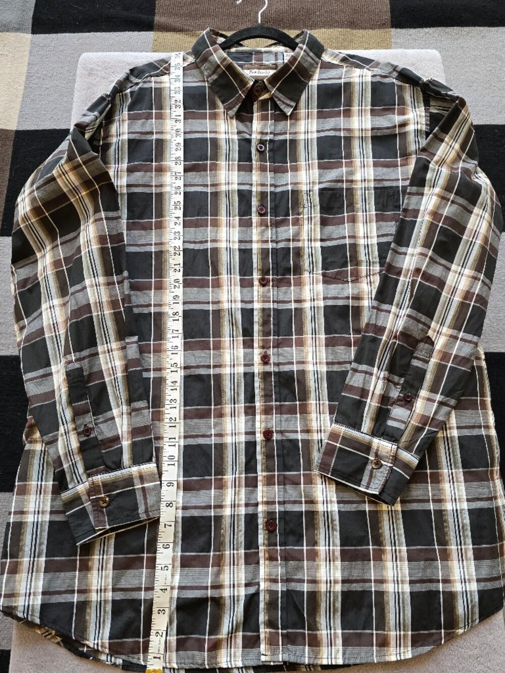 Back Country plaid shirt 3XLT